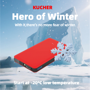 Красный белый черный Портативный 6000 мАч автомобильный стартер со светодиод высокой емкости воздушный насос Многофункциональный 12 В бустер - Product Image 2