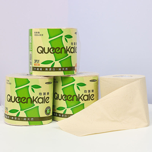 Papel Higiénico de Pulpa de Bambú, 10 Rollos por Paquete, Suave y Cómodo, Fabricante OEM - Product Image 5
