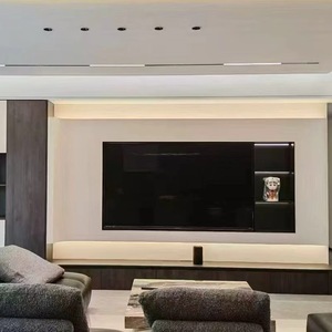 Mobile <span class=keywords><strong>TV</strong></span> in Legno Massello Durevole, Design Moderno e Alla Moda, Adatto a Diverse Configurazioni di Arredamento per Soggiorni Familiari - Product Image 4