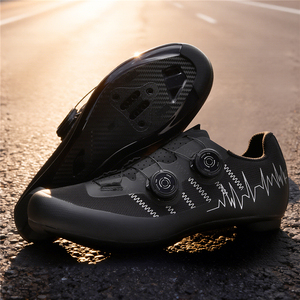 <span class=keywords><strong>Scarpe</strong></span> da Ciclismo Professionali Personalizzate per Uomo, con Doppia Chiusura in Fibra di Carbonio, per <span class=keywords><strong>Bici</strong></span> da Strada e MTB - Product Image 2