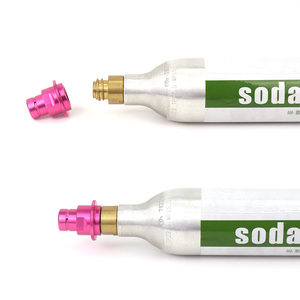 Adaptateur de conversion de cylindre <span class=keywords><strong>Soda</strong></span> <span class=keywords><strong>Stream</strong></span> pour cylindre bleu (TR21-4) vers cylindre rose Terra DUO <span class=keywords><strong>Art</strong></span> Quick Adapter - Product Image 2