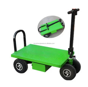 Carrito eléctrico con batería de 800W, carros planos, carga máxima, 300kg, 1000kg, carro de trabajo plano pequeño de ladrillo de carga - Product Image 4