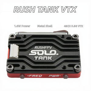 RUSHFPV Rush Tank Solo 5.8G VTX Émetteur Vidéo Boîtier Métallique CNC Moule Privé 48 Canaux 1.6W Haute Puissance Intégré UVA Pièce de Modèle RC - Product Image 2