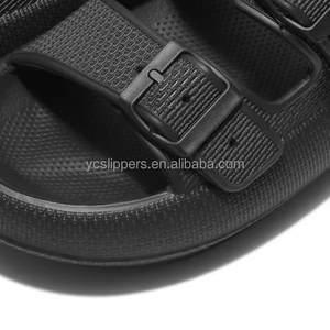 Custom Logo Lightweight EVA for <strong>Slippers</strong> Waterproof Non-Slip House Slides Eco-Friendly Comfortable Design for Men Summer Spring - Product Image 3