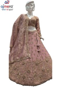 Designer Modern Bridal <b>Lehenga</b> for <b>Women</b> Party Wedding Wear Elegant Ethnic Reversible Quick Dry All Seasons Regular Fit Dress - Product Image 5