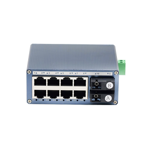 8-poorts mini industriële Gigabit <span class=keywords><strong>switch</strong></span> met 2 optische vezelpoorten SC FC ST 20KM <span class=keywords><strong>Single</strong></span> <span class=keywords><strong>Mode</strong></span> MMF optioneel - Product Image 2