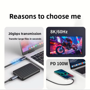 Cavo Dati USB-A/USB-C 3.2 ad Alta Velocità 1 <span class=keywords><strong>M</strong></span>, 60W 10 Gbps, Adatto per Mirroring Schermo CarPlay, Dispositivi Mobili / Dischi Rigidi - Product Image 2