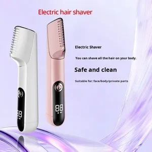 Nueva Afeitadora Eléctrica Impermeable con Alimentación USB, de Plástico ABS, para Hombres y Mujeres, para Cara/<span class=keywords><strong>Cuerpo</strong></span>/Zona Íntima/axilas/Piernas - Product Image 5