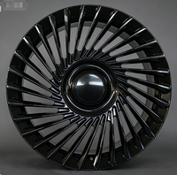 Jantes en alliage forgé multi-rayons noir brillant de 19, 20 et 21 pouces, jantes de luxe pour voitures, compatibles avec Chery Tiggo 8, Tiggo 9, Arrizo EV SUV