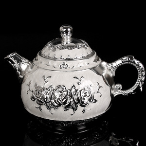 Service à thé en métal Pot de style moyen-orient Théière Thermos Tasse Stuff Jug Café Thé Dîner Service Teaglass <span class=keywords><strong>Cawa</strong></span> - Product Image 4