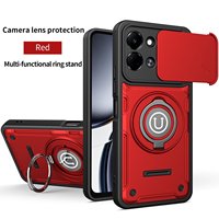 Coque de téléphone antichoc en gel de silicone de type fenêtre deux-en-un pour TECNO SPARK GO 3/20 avec design épuré et fonctionnalités pratiques