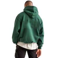 Sweat à capuche oversize sans cordon avec poches, en molleton épais 400 g/m² 100 % French Terry, coupe boxy à épaules tombantes pour homme