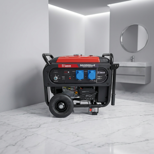 เครื่องกำเนิดไฟฟ้าเบนซิน SS SAMSON 5.5KW 4 จังหวะ 225CC 230V แบบพกพา ระบายความร้อนด้วยอากาศ พร้อมล้อ ถังน้ำมัน 25 ลิตร - Product Image 2