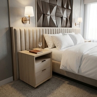 Commode à 3 tiroirs pour hôtel, commode de chambre d'hôtes, armoire de rangement pour l'hôtellerie commerciale