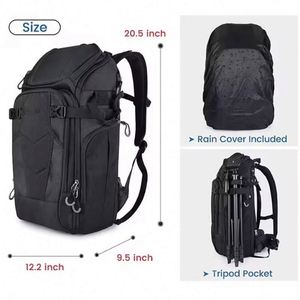 Sac à dos pour appareil photo, sac à dos pour équipement numérique, grand sac à dos pour appareil photo, échantillon gratuit - Product Image 2