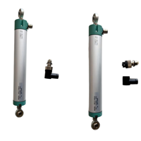 Seri transduser KPC35 Sensor pergeseran Linear potensiometrik mata ikan Sensor pergeseran diartikulasikan di kedua ujung
