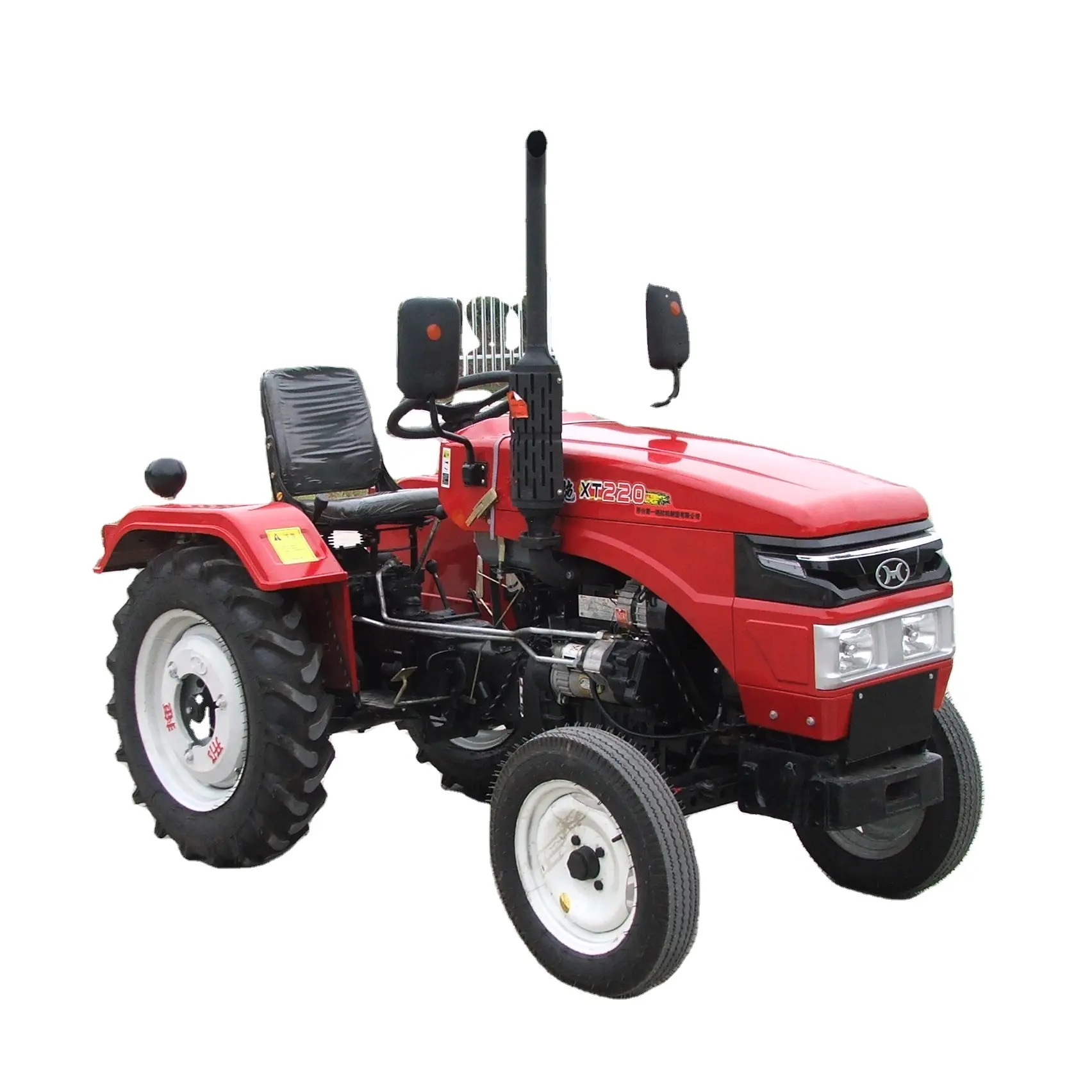 22 HP çiftlik traktörü 4WD 2WD tarım traktör mini traktör tarla makinesi