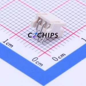 S3B-ZR(LF)(SN) Wire-to-Board Pin Header Bent Lead Through Hole,P=1.5mm Connector 1x3P 1.5mm Right Angle Insert ZH - Product Image 1