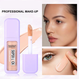 Paleta de <span class=keywords><strong>Corrector</strong></span> de 6 Colores, Cobertura para <span class=keywords><strong>Ojeras</strong></span>, Hidratante, Sin Residuos, Resistente al Agua, Larga Duración, <span class=keywords><strong>Corrector</strong></span> Facial, Botella Morada - Product Image 1