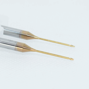JR105 CNC <span class=keywords><strong>fraise</strong></span> 2F micro diamètre revêtement carbure plat <span class=keywords><strong>fraise</strong></span> en bout pour acier - Product Image 2