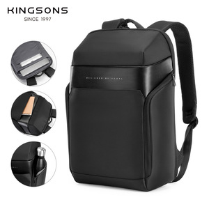 Kingsons Men's Business Backpack 20-35L Waterproof 15 Inch Laptop Travel Bag - Product Image 1