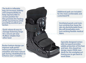 Medische orthopedische loopstokken voor fractuurrevalidatie, ziekenhuisgebruik en dagelijkse mobiliteitsondersteuning - Product Image 5