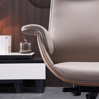 Chaise de bureau en cuir PU à dossier haut, chaise de salle de conférence, chaise de bureau exécutive, vente directe d'usine