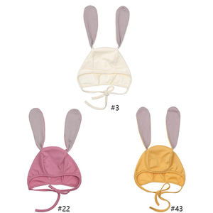 Liquidation vente lapin coton doux princesse chapeau couleur bonbon Super doux bébé Turbans cadeau <span class=keywords><strong>de</strong></span> <span class=keywords><strong>naissance</strong></span> accessoires <span class=keywords><strong>de</strong></span> cheveux - Product Image 2