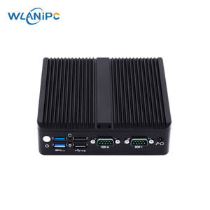كمبيوتر صناعي محمول صغير N100 الجيل الثاني عشر، ذاكرة وصول عشوائي 16 جيجابايت DDR5، قرص صلب <span class=keywords><strong>M</strong></span>.<span class=keywords><strong>2</strong></span> SSD NVMe سعة 256 جيجابايت، عرض 4K مزدوج عالي الدقة، كمبيوتر NUC صغير بدون مروحة - Product Image 3