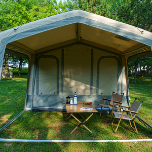 Tente de camping gonflable haut de gamme avec base en PVC, structure en TPU, mélange de coton TC, imperméable, résistante au vent, robuste et durable - Product Image 4