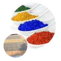 Fabricants d'oxyde de fer gros pigment béton aquarelle brique ciment béton asphalte chaussée pigment rouge 110 120