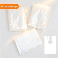 Kit de protection pour coloration capillaire DIY à domicile, 4 pièces, avec gants jetables robustes, bonnet de bain, protège-oreilles et cape - Anhui
