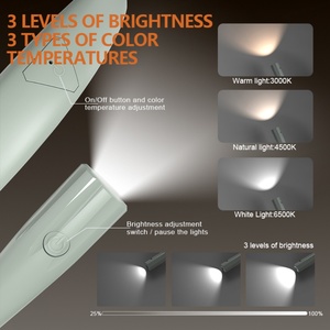Luz de Lectura LED Recargable, Portátil, Flexible, Tipo-C/USB, Ajustable, para el Cuello - Product Image 2