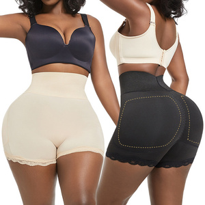 <span class=keywords><strong>Culotte</strong></span> gainante grande taille rembourrée pour rehausser les fesses avec coussinets amovibles - Product Image 2