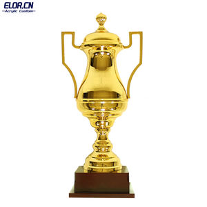 Elor Factory Wholesale Trophée en métal de haute qualité <span class=keywords><strong>Prix</strong></span> annuel du meilleur employé de l'entreprise Cérémonie annuelle - Product Image 1