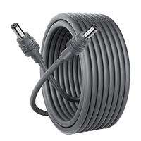 Aksesoris Starlink Mini Kabel Daya DC 6.5FT Pengganti Konektor DC5.5x2.1 Berperingkat IP67 Konduktor Tembaga PVC Garansi 2 Tahun