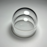 Nouveau dôme en verre optique transparent N-BK7 en quartz pour caméra sous-marine, photographie sous-marine, objectif de dôme en verre