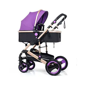 Alta Paisagem Carrinho de Bebê Leve Carseat 3 em 1 Combo de Buggy Carrinho de Bebê