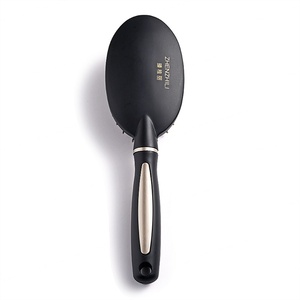 Fashion Anti-Static Air Cushion Massage Comb Custom Logo Household <b>Detangling</b> Black Plastic Hair <b>Brush</b> - Product Image 5