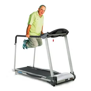 Falten elektrische walking laufband für alte mann menschen mit gürtel und handlauf home gym fitness