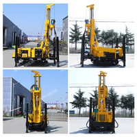 Machine de Forage Pneumatique à Rocher Hengwang 200m-300m 2026, Foreuse DTH Portable à Air pour Puits d'Eau, Foreuse Diesel