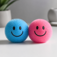 Série de jouets anti-stress pour jeunes, transfrontaliers, en forme de boule, créatifs, mignons, apaisants, doux, portables, en caoutchouc, en boîte, cadeaux