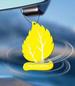 Rafraîchisseur <span class=keywords><strong>d</strong></span>'<span class=keywords><strong>air</strong></span> en papier de coton avec logo personnalisé, parfum polyvalent pour les magasins de <span class=keywords><strong>d</strong></span>étail et les concessionnaires automobiles - Product Image 2