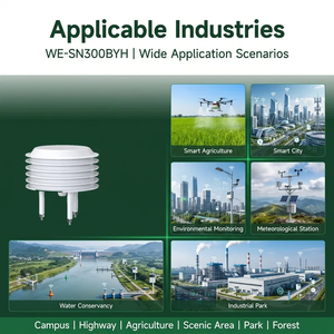 Système de surveillance environnementale industriel RS485 ABS pour station <span class=keywords><strong>météo</strong></span> avec écran Stevenson, OEM/ODM pour serres, fermes intelligentes et IoT (vente en gros) - Product Image 4