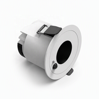 Plafonnier LED encastré à détecteur de mouvement PIR, projecteur de plafond à angle de faisceau, lampe à induction humaine pour couloir et cage d'escalier