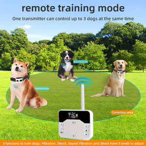 Wireless Electronic Fence Dog Trainer Waterproof <b>Remote</b> <b>Control</b> <b>Vibration</b> Training Mode Multi-Function 10-20 Hours Battery Life - Product Image 4