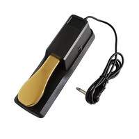 Universal Foot Pedal for Pianos and Keyboards Piano Sustain Pedal with Polarity Switch Musical Instrument Accessory