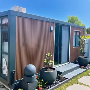 Maison conteneur préfabriquée économique à assembler facilement, <span class=keywords><strong>la</strong></span> maison miniature au prix le plus bas pour les entreprises de <span class=keywords><strong>location</strong></span> - Product Image 1