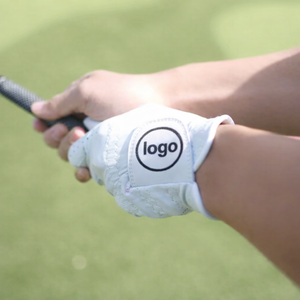 Guanti da golf in pelle ultrasottile ergonomici per mano sinistra da uomo 9GlofSports - Resistenti all'usura, presa eccellente, colore bianco - Product Image 6