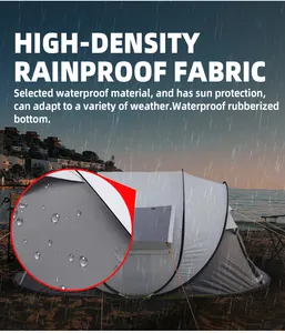 Vuur Konijn 2024 Beste Populaire Draagbare Waterdichte Automatische Pop-Up Tent Party Tenten Campingtent Voor Buiten Camping Picknick